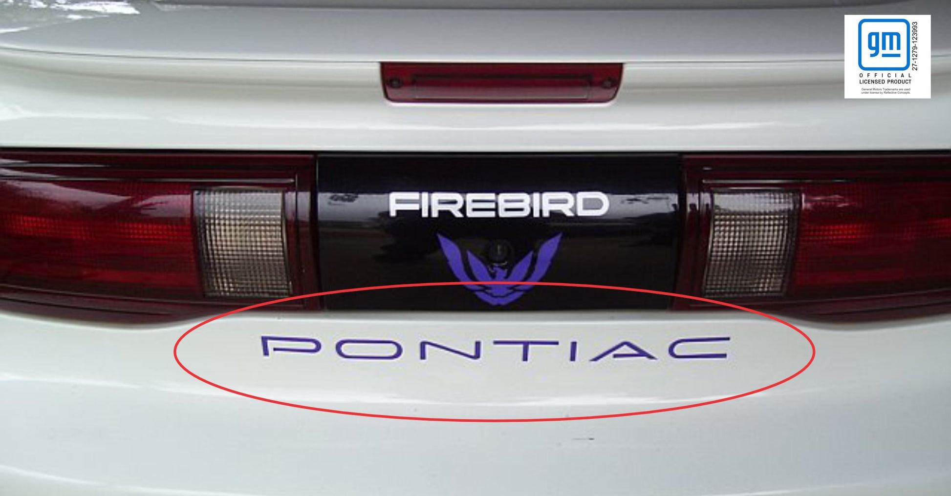 Rear Lettering Inlay Decal - 93-02 Firebird - FB:Rear-01-FB:Rear-02-FB:Rear-03-FB:Rear-04-FB:Rear-05-  DRIVEN - 1