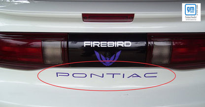 Rear Lettering Inlay Decal - 93-02 Firebird - FB:Rear-01-FB:Rear-02-FB:Rear-03-FB:Rear-04-FB:Rear-05-  DRIVEN - 1