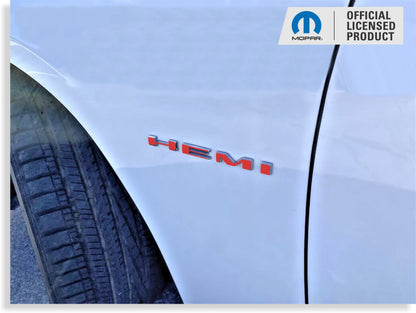 Hemi Fender Emblem Overlay Decals (pair)  - 2020-2022 Charger R/T - sku-43070164009147-sku-43070164041915-sku-43070164074683-sku-43070164107451-sku-43070164140219-  DRIVEN - 1