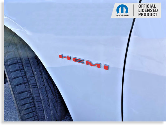 Hemi Fender Emblem Overlay Decals (pair)  - 2020-2022 Charger R/T - sku-43070164009147-sku-43070164041915-sku-43070164074683-sku-43070164107451-sku-43070164140219-  DRIVEN - 1