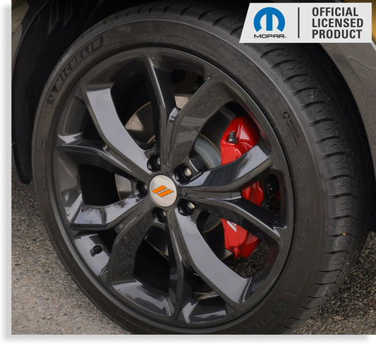 Dodge Rhombus Center Cap Overlay Decals - 23-25 Hornet - sku-44744482160827-sku-44744482193595-sku-44744482226363-sku-44744482259131-sku-44744482291899-  DRIVEN - 1