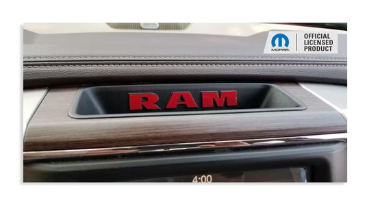 RAM Upper Dash Bezel Overlay Decal  Sticker - 19-24 Ram 1500 Classic - RamClassic:Ram-bezel-01-RamClassic:Ram-bezel-03-RamClassic:Ram-bezel-02-RamClassic:Ram-bezel-04-RamClassic:Ram-bezel-05-  DRIVEN - 1