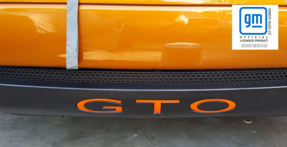 Rear Lettering Inlay Decal - GTO - GTO:R-01-GTO:R-02-GTO:R-03-GTO:R-04-GTO:R-05-  DRIVEN - 1