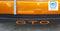 Rear Lettering Inlay Decal - GTO