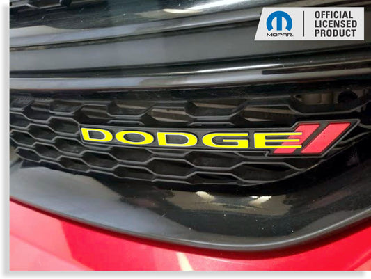 DODGE Grille Emblem Overlay Decal -  Journey - Journey:Dodge-G-01-Journey:Dodge-G-02-Journey:Dodge-G-03-Journey:Dodge-G-04-Journey:Dodge-G-05-  DRIVEN - 1