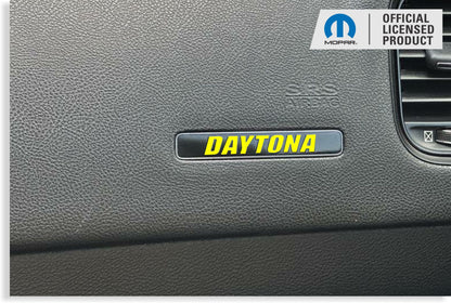 DAYTONA Dash Plaque Emblem Lettering Overlay Decal - 17-23 Charger - sku-44542914756795-sku-44542914789563-sku-44542914822331-sku-44542914855099-sku-44542914887867-  DRIVEN - 1