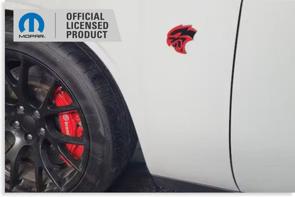 Hellcat Emblem Overlay Decals (pair) - 15-18 Challenger SRT Hellcat - Challenger:Hellcat-B-01-Challenger:Hellcat-B-02-Challenger:Hellcat-B-04-Challenger:Hellcat-B-05-Challenger:Hellcat-B-07-  DRIVEN - 7