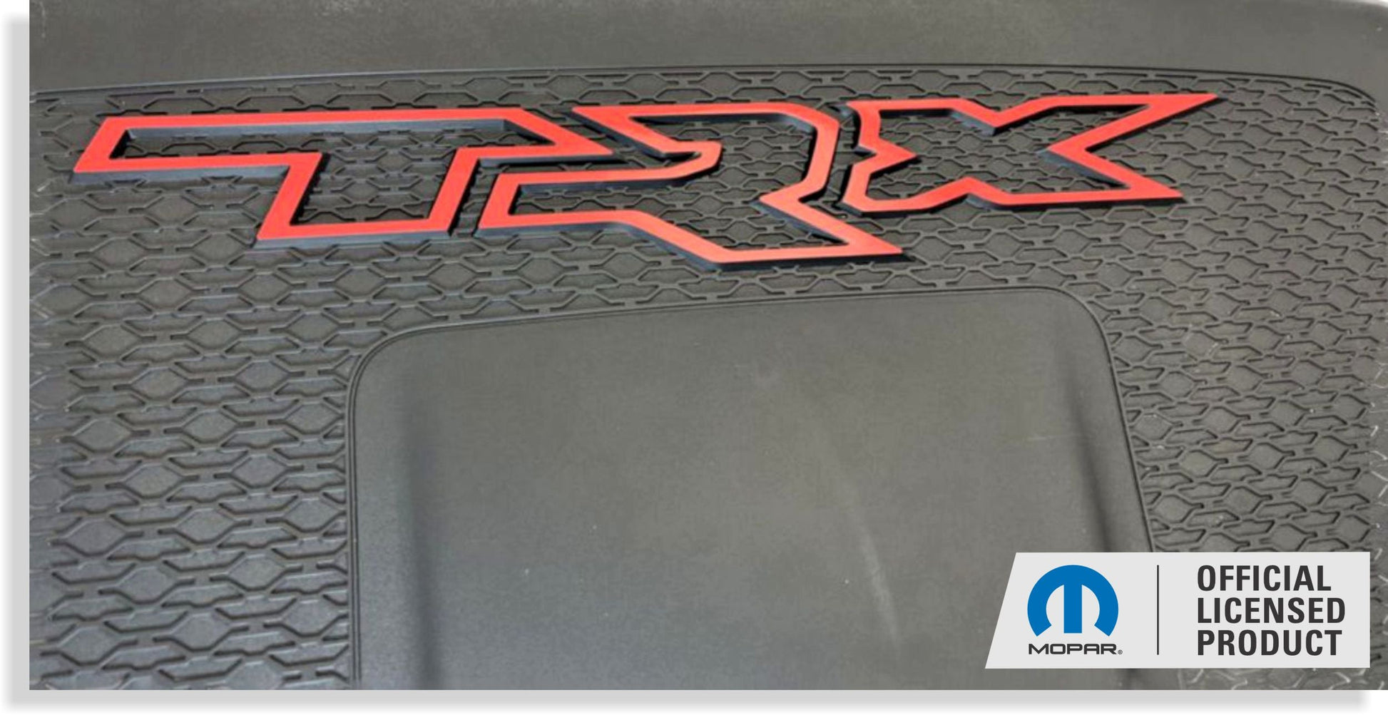 TRX Engine Cover Overlay Decals  - 2021-2024 Ram TRX - sku-44717721747643-sku-44717721780411-sku-44717721813179-sku-44717721845947-sku-44717721878715-  DRIVEN - 1