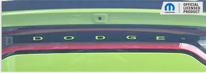 DODGE Trunk Lettering Emblem Overlay Decal - 2011-2023 Charger - Charger:Dodge-TB-01-Charger:Dodge-TB-03-Charger:Dodge-TB-02-Charger:Dodge-TB-04-Charger:Dodge-TB-05-  DRIVEN - 1
