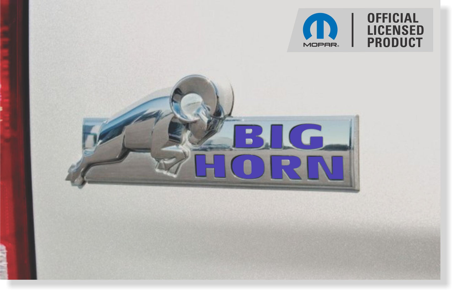 BIG HORN Tailgate Emblem Overlay Decals   - 2013-2018 Ram Big Horn - Ram1318:BigHorn-B-01-Ram1318:BigHorn-B-03-Ram1318:BigHorn-B-02-Ram1318:BigHorn-B-04-Ram1318:BigHorn-B-05-  DRIVEN - 2