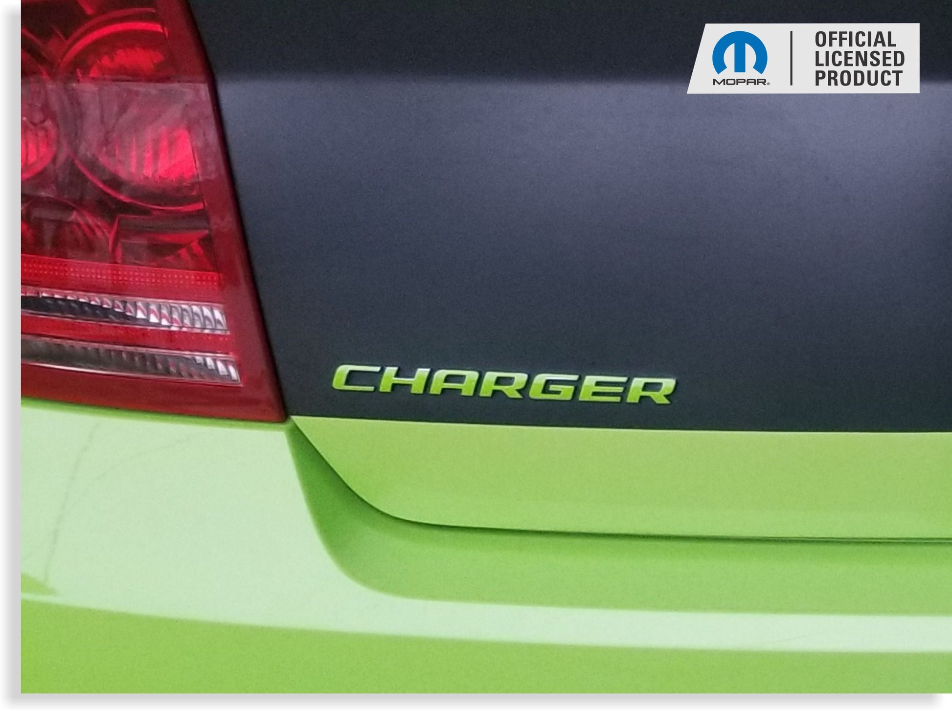 CHARGER Trunk Emblem Overlay Decal - 2006-2014 Charger - CHARGER0614-B-RBK-CHARGER0614-B-RLS-CHARGER0614-B-RRD-CHARGER0614-B-RGD-CHARGER0614-B-RMB-  DRIVEN - 1