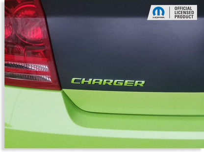 CHARGER Trunk Emblem Overlay Decal - 2006-2014 Charger - CHARGER0614-B-RBK-CHARGER0614-B-RLS-CHARGER0614-B-RRD-CHARGER0614-B-RGD-CHARGER0614-B-RMB-  DRIVEN - 1