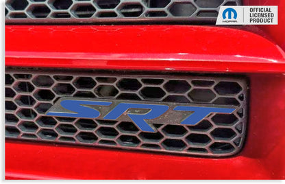 SRT Grille Emblem Overlay Decal  - 2006-2014 Charger SRT8 - Charger0614:SRT-G-01-Charger0614:SRT-G-03-Charger0614:SRT-G-02-Charger0614:SRT-G-05-Charger0614:SRT-G-06-  DRIVEN - 1