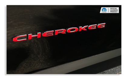 Door Emblem Overlay Decals  - 14-23 Cherokee - Cherokee14:Cherokee-B-01-Cherokee14:Cherokee-B-02-Cherokee14:Cherokee-B-03-Cherokee14:Cherokee-B-04-Cherokee14:Cherokee-B-05-  DRIVEN - 7
