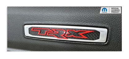 TRX Glovebox Emblem Overlay Decal   - 2021-2024 Ram TRX - sku-44717209813179-sku-44717209845947-sku-44717209878715-sku-44717209911483-sku-44717209944251-  DRIVEN - 1