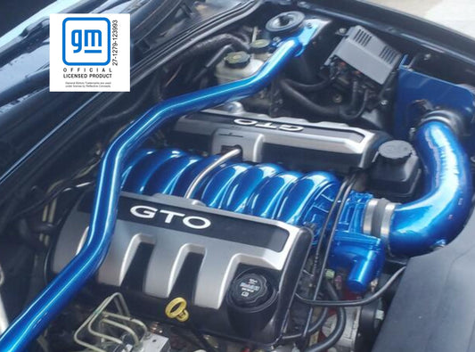Fuel Rail Cover Lettering Overlay Decal  - 04-06 GTO - GTO:FRC-01-GTO:FRC-02-GTO:FRC-03-GTO:FRC-04-GTO:FRC-05-  DRIVEN - 1