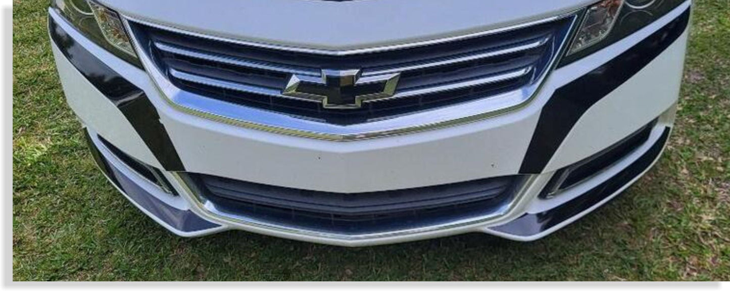 Bumper Accent Decal Kit - 2014-2020 Impala - Impala:1420:BAD-01-Impala:1420:BAD-02-Impala:1420:BAD-03-Impala:1420:BAD-04-Impala:1420:BAD-05-  DRIVEN - 1