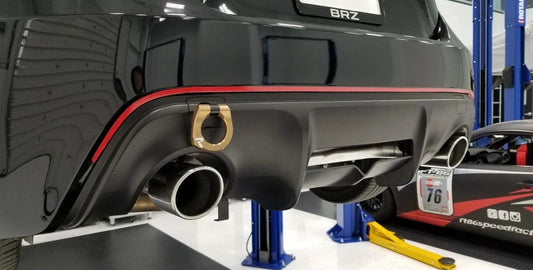 Rear Bumper STI Style Pinstripe - 2013-2020 Scion FR-S / Subaru BRZ / Toyota 86 - SF13BRZSTIRB-BL-SF13BRZSTIRB-GD-SF13BRZSTIRB-GN-SF13BRZSTIRB-OR-SF13BRZSTIRB-PI-  DRIVEN - 1