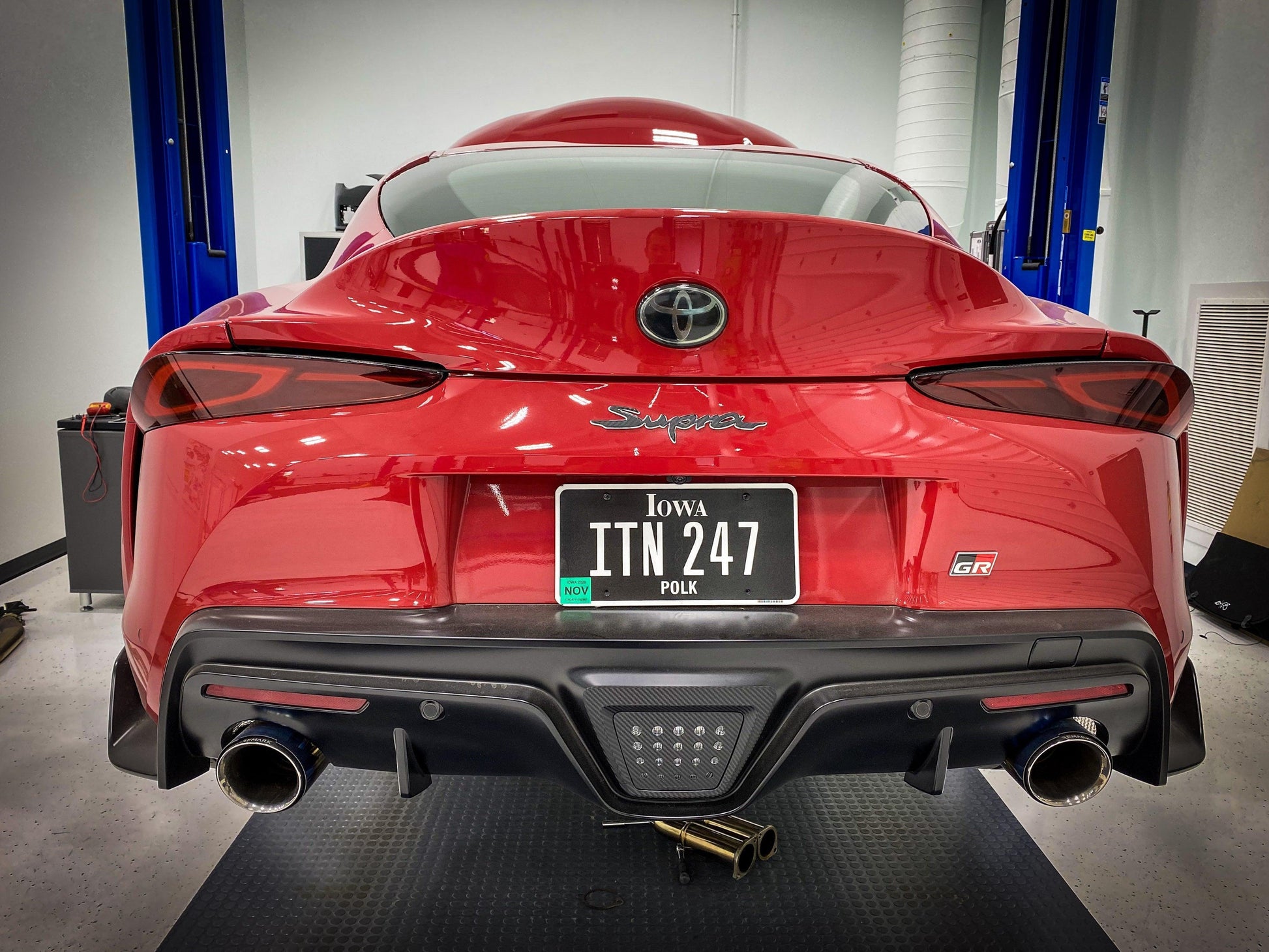 Rear Supra Emblem Overlay (Various Colors) - 2020+ Supra - A90REMB-RD-A90REMB-WH-A90REMB-BL-A90REMB-HB-A90REMB-MN-  DRIVEN - 5