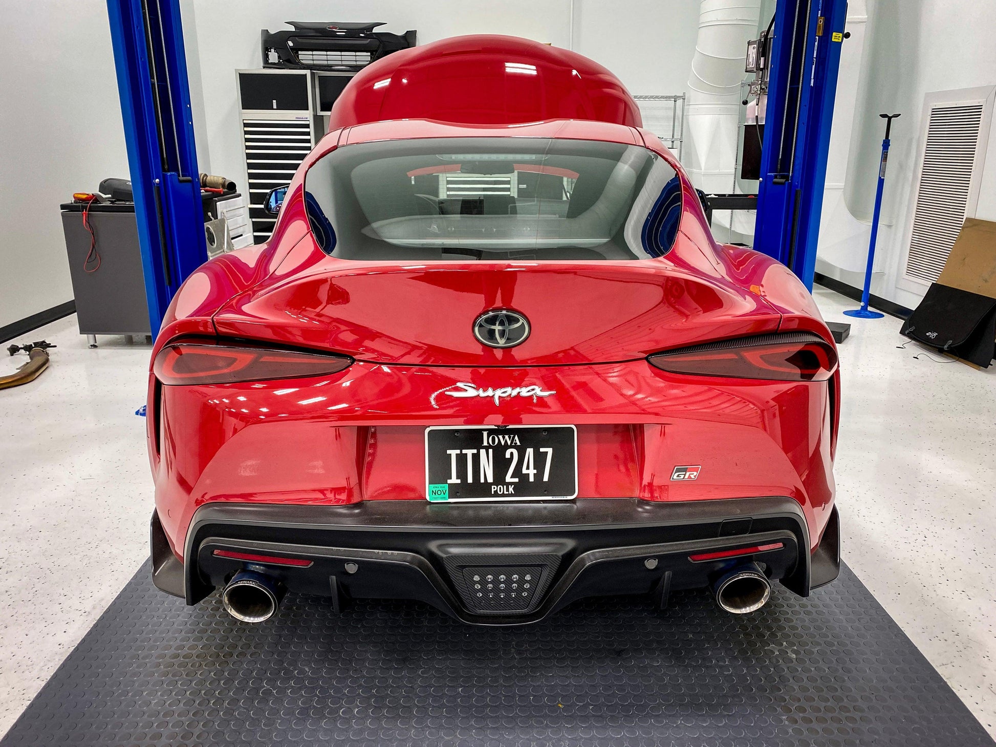 Rear Supra Emblem Overlay (Various Colors) - 2020+ Supra - A90REMB-RD-A90REMB-WH-A90REMB-BL-A90REMB-HB-A90REMB-MN-  DRIVEN - 7