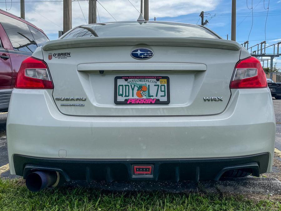 Red Facelift 1.5 Tail Light Overlays - 2015-2021 Subaru WRX / STI - 15WRXFLTL-RD-  DRIVEN - 3