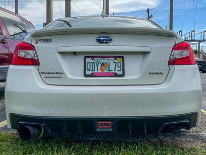 Red Facelift 1.5 Tail Light Overlays - 2015-2021 Subaru WRX / STI - 15WRXFLTL-RD-  DRIVEN - 3