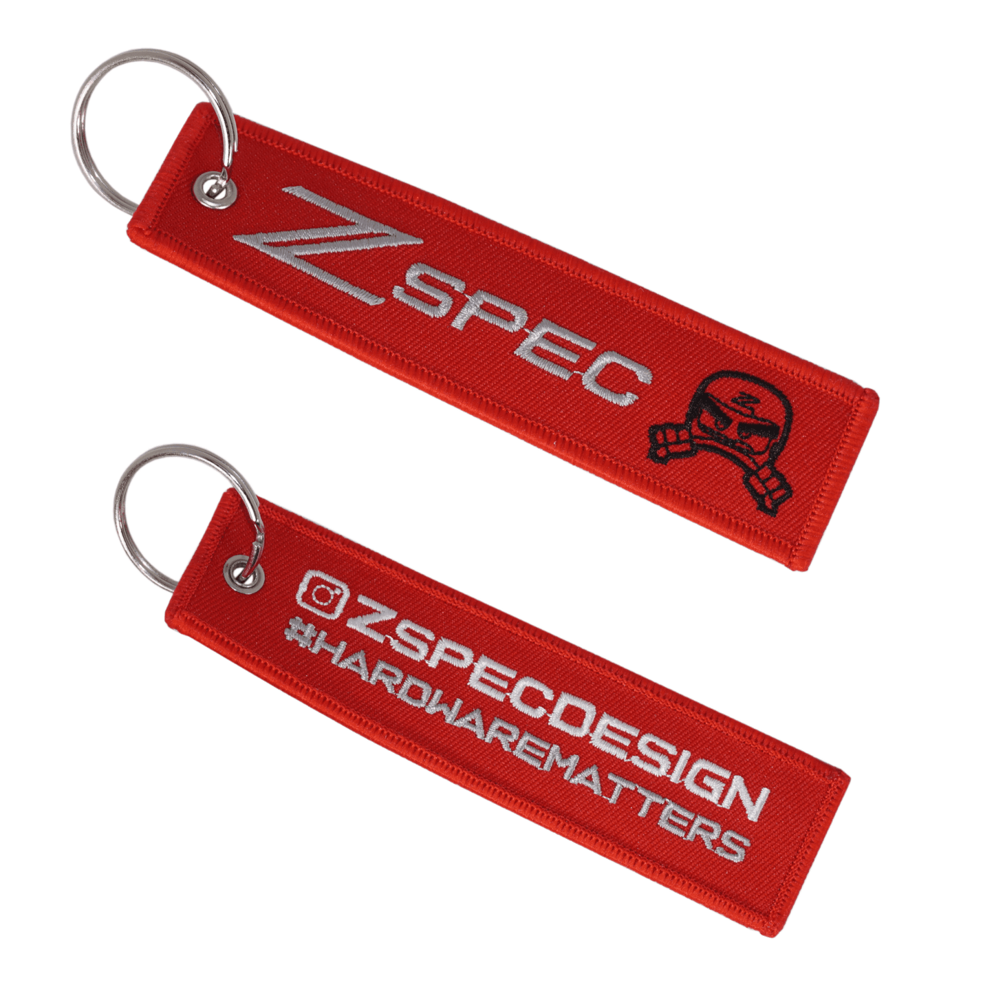 ZSPEC Design Jet Tag Keychains - Red or Black - ZSD-198915-ZSD-198922-  DRIVEN - 5