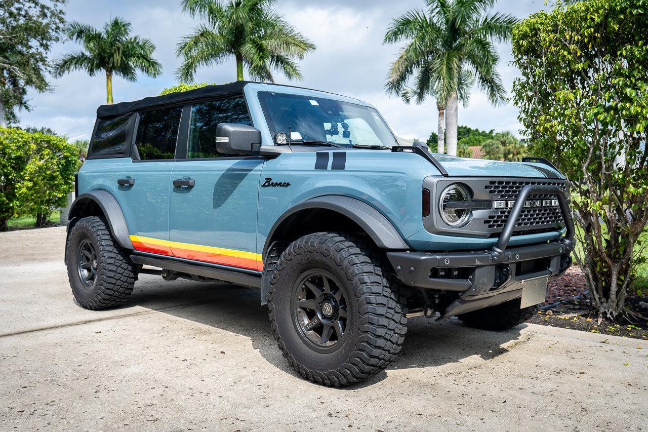 Retro Vintage Lower Door Protection - 2021+ Bronco - 21BRONCOLWDR-RETRO-sku-47985723605311-sku-47985723670847-21BRONCOLWDR-RETRO4-sku-47985723703615-  DRIVEN - 12