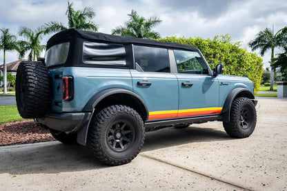 Retro Vintage Lower Door Protection - 2021+ Bronco - 21BRONCOLWDR-RETRO-sku-47985723605311-sku-47985723670847-21BRONCOLWDR-RETRO4-sku-47985723703615-  DRIVEN - 14