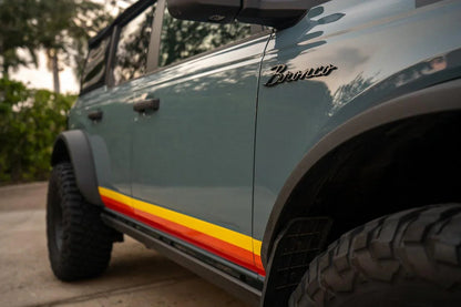 Retro Vintage Lower Door Protection - 2021+ Bronco - 21BRONCOLWDR-RETRO-sku-47985723605311-sku-47985723670847-21BRONCOLWDR-RETRO4-sku-47985723703615-  DRIVEN - 16
