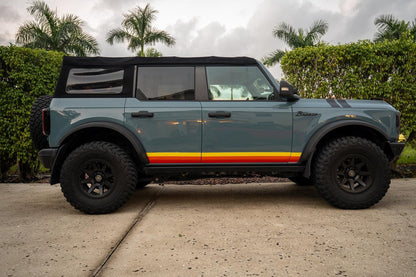 Retro Vintage Lower Door Protection - 2021+ Bronco - 21BRONCOLWDR-RETRO-sku-47985723605311-sku-47985723670847-21BRONCOLWDR-RETRO4-sku-47985723703615-  DRIVEN - 17