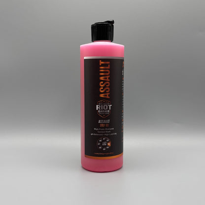 Step 03: ASSAULT - High-Foam Shampoo - RG-RIOT-CORE-ASSAULT-16-  DRIVEN - 1