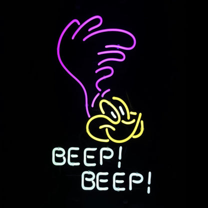 Plymouth Road Runner Superbird Beep Beep Neon Signs - ME300-  DRIVEN - 2