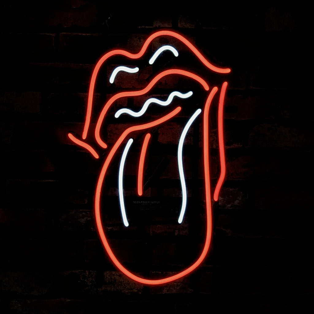 Rolling Stones Tongue Neon Sign Light - MEXC047-  DRIVEN - 1