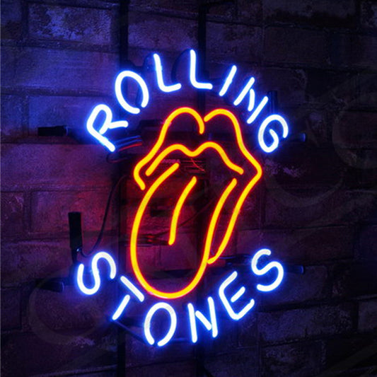Blue Rolling Stones Neon Signs Light - MEXC001-  DRIVEN - 2