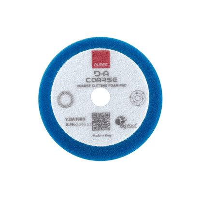 Rupes DA Coarse Foam Pad (Blue) - 9.DA100H-9.DA150H-9.DA180H-  DRIVEN - 1