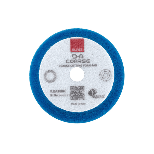 Rupes DA Coarse Foam Pad (Blue) - 9.DA100H-9.DA150H-9.DA180H-  DRIVEN - 1