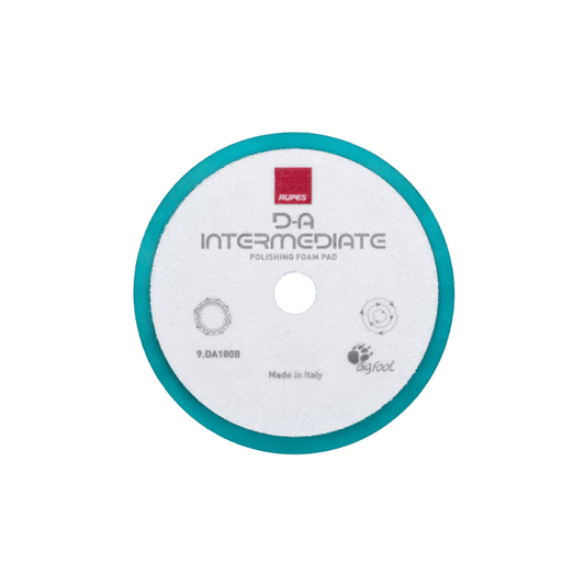 Rupes DA Intermediate Cut & Polish Foam Pad - 9.DA150B-9.DA180B-  DRIVEN - 1