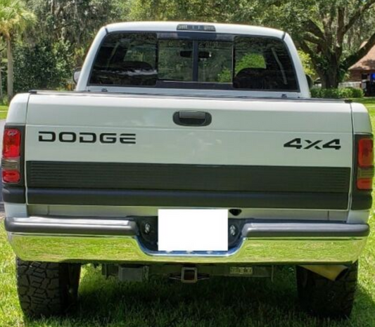 Dodge Tailgate Letter Decals | 1994-2002 Ram 1500 2500 3500 | Premium Vinyl - sku-44814184611972-sku-44814184644740-  DRIVEN - 2