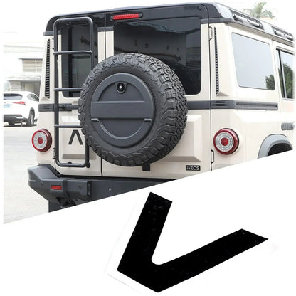 Emergency Reflective Lambda Rear Tailgate Overlay - 2024+ Grenadier - 24GRENADIERTGE-GB-24GRENADIERTGE-MB-24GRENADIERTGE-RD-24GRENADIERTGE-CODE-24GRENADIERTGE-CODETP-  DRIVEN - 5