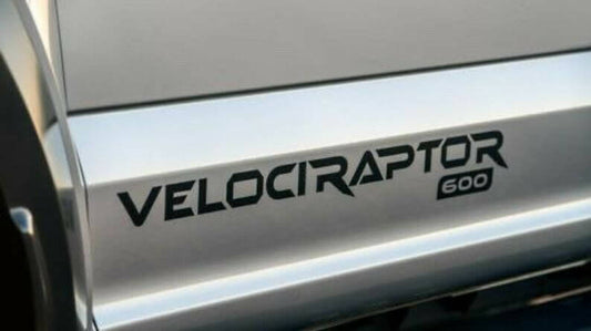 2017-20 Hennessey VelociRaptor 600 Tailgate Door Decals OEM 3PC Set - 1123-1124-1125-  DRIVEN - 1