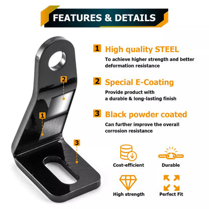 2020-2024 Polaris RZR Pro XP/Turbo R 32" LED Light Bar Mount Bracket - sku-44577708638366-  DRIVEN - 4