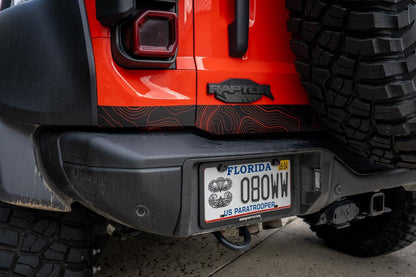 Safari Topo Lower Rear Tailgate Overlays - 2021+ Bronco - 21BRNSAFDRLWR-TOPOCLST-21BRNSAFDRLWR-MB-21BRAPSAFDRLWR-TOPOCLST-21BRAPSAFDRLWR-MB-  DRIVEN - 1