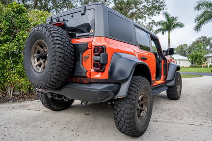 Safari Topo Lower Rear Tailgate Overlays - 2021+ Bronco - 21BRNSAFDRLWR-TOPOCLST-21BRNSAFDRLWR-MB-21BRAPSAFDRLWR-TOPOCLST-21BRAPSAFDRLWR-MB-  DRIVEN - 5