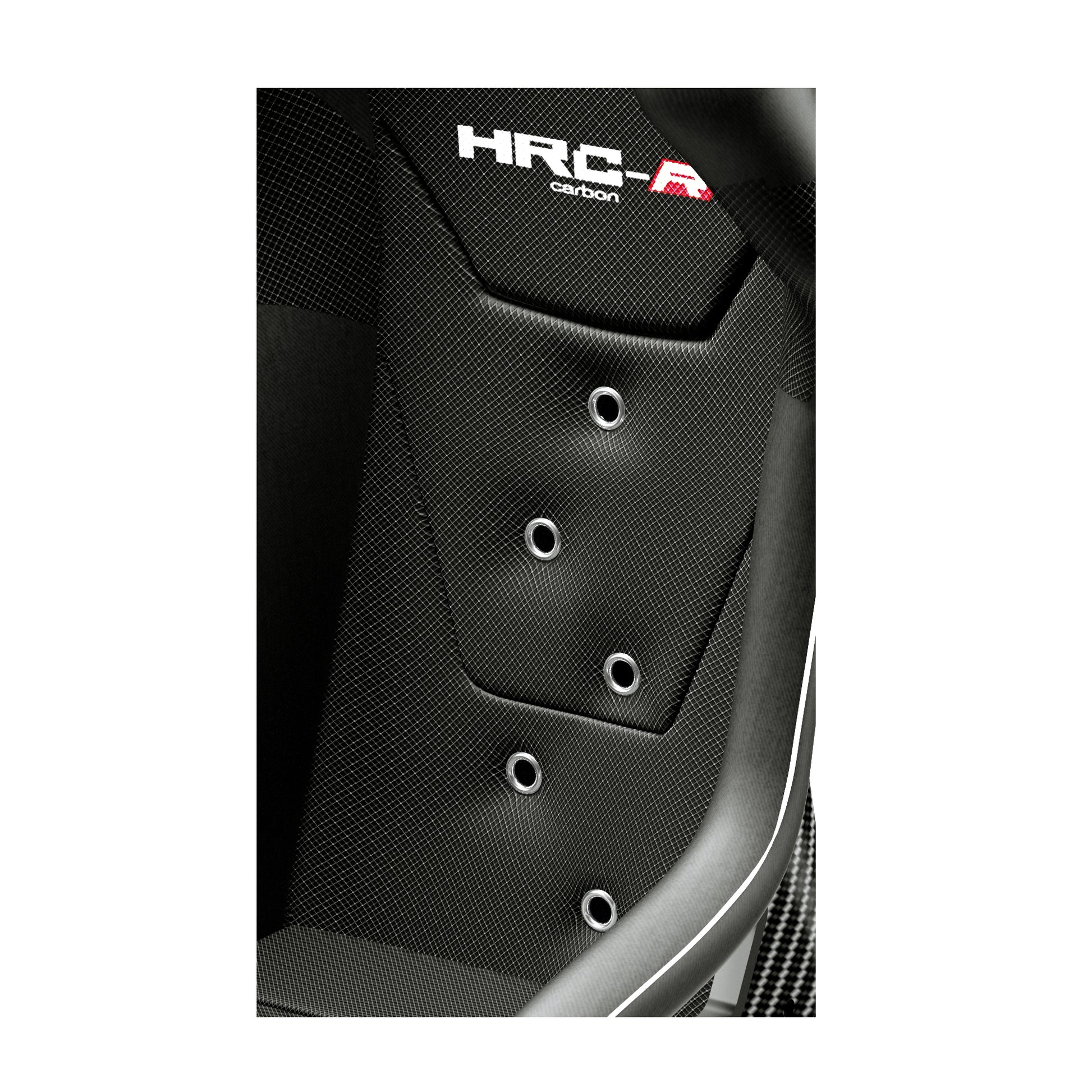 OMP | Perforated Back Seat Cushion (for HRC Air) - HB0-0703-071-  DRIVEN - 1