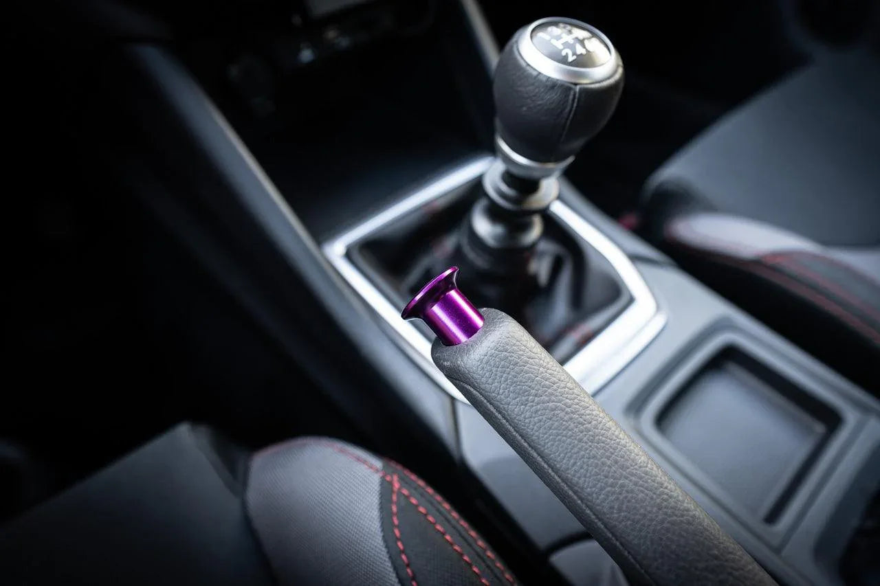 SFB CNC Ebrake Knob fits 13+ WRX / BRZ / GR86 - sfbCNCEBRAKE.RD-sfbCNCEBRAKE.BK-sfbCNCEBRAKE.BL-sfbCNCEBRAKE.PR-sfbCNCEBRAKE.GD-  DRIVEN - 3