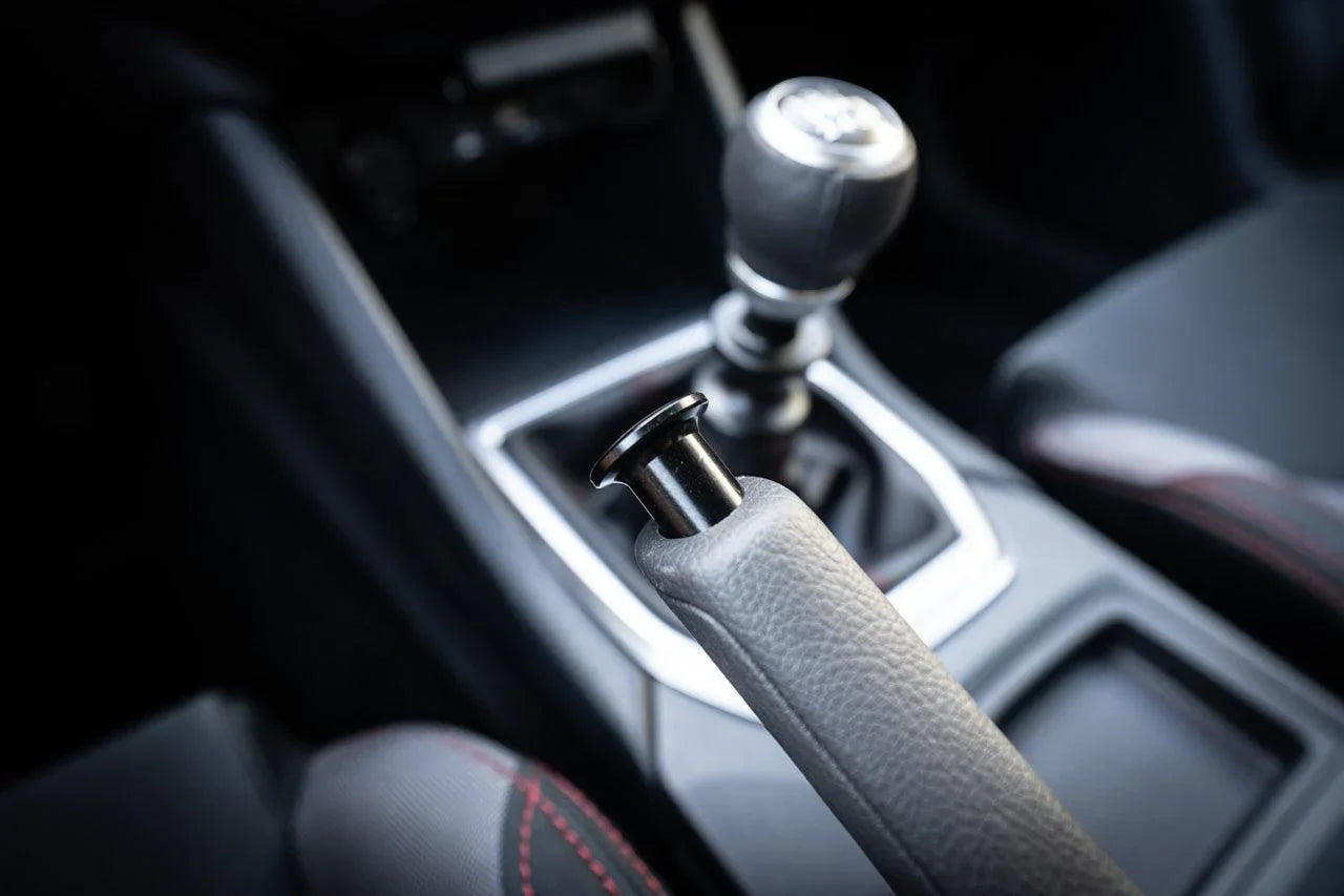 SFB CNC Ebrake Knob fits 13+ WRX / BRZ / GR86 - sfbCNCEBRAKE.RD-sfbCNCEBRAKE.BK-sfbCNCEBRAKE.BL-sfbCNCEBRAKE.PR-sfbCNCEBRAKE.GD-  DRIVEN - 5