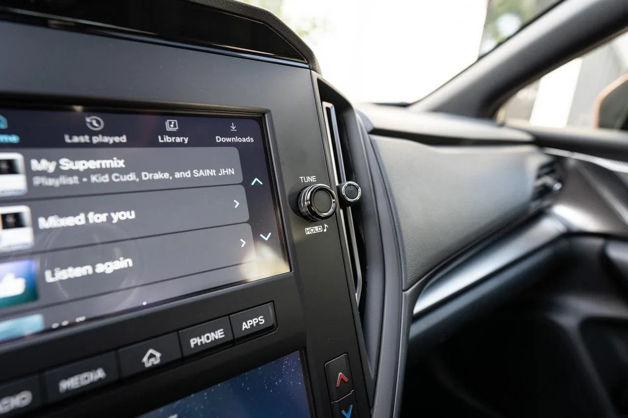 SFB CNC Radio Knobs fits 2022+ Subaru WRX - 22WRXKNOBRD.RD-22WRXKNOBRD.BK-22WRXKNOBRD.BL-  DRIVEN - 9