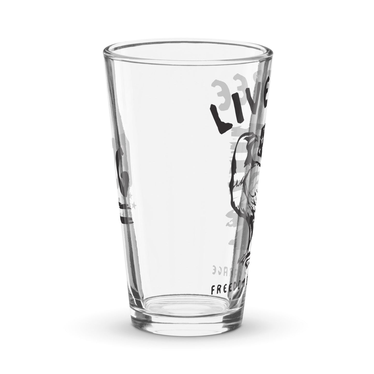 Live Free Collector Pint Glass