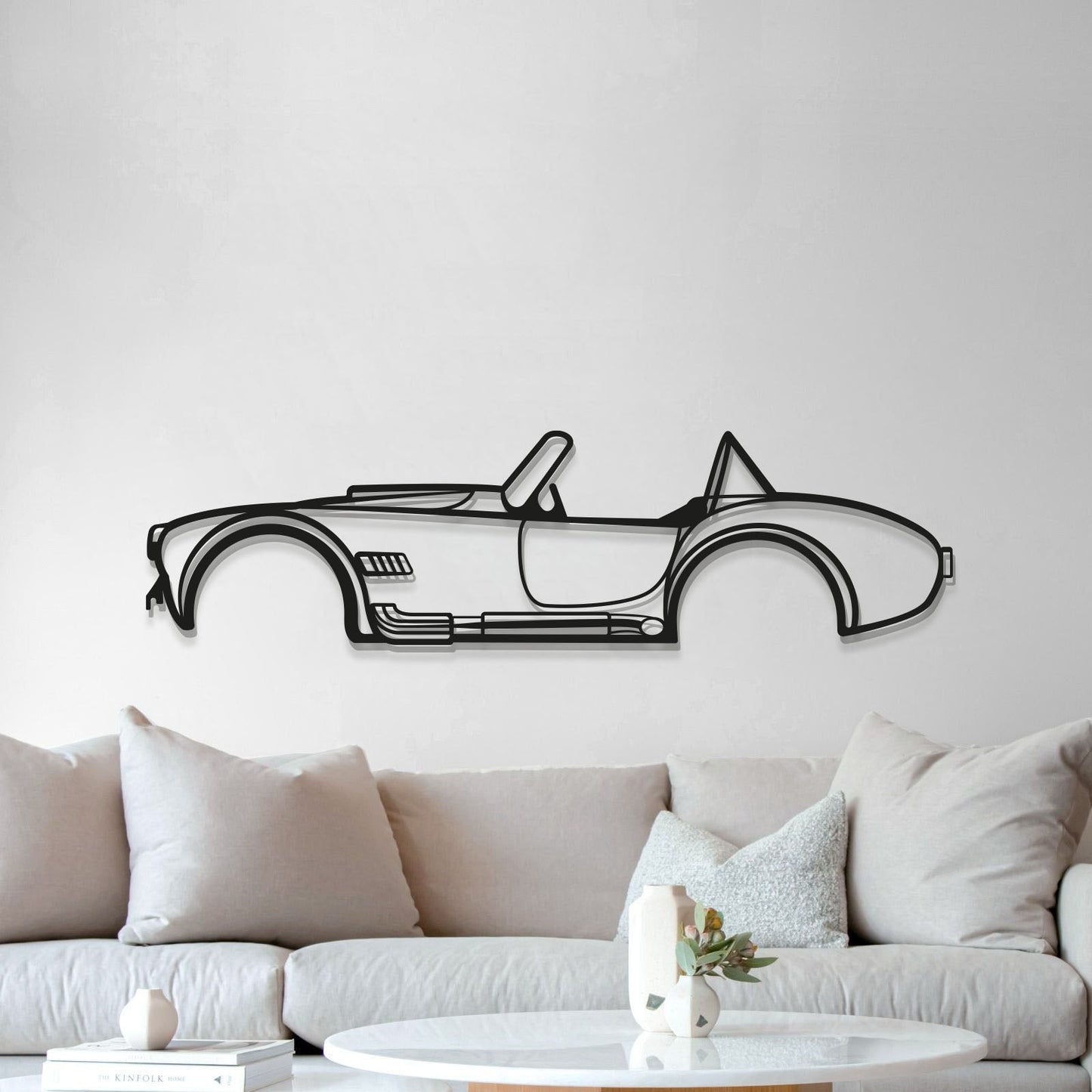 1965 Shelby Cobra Metal Car Wall Art - MT0075 - MT0075B49L-MT0075B69L-MT0075B80L-MT0075B99L-MT0075B120L-  DRIVEN - 5
